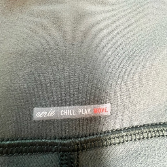 Aerie olive green high waisted Move leggings - Picture 5 of 8